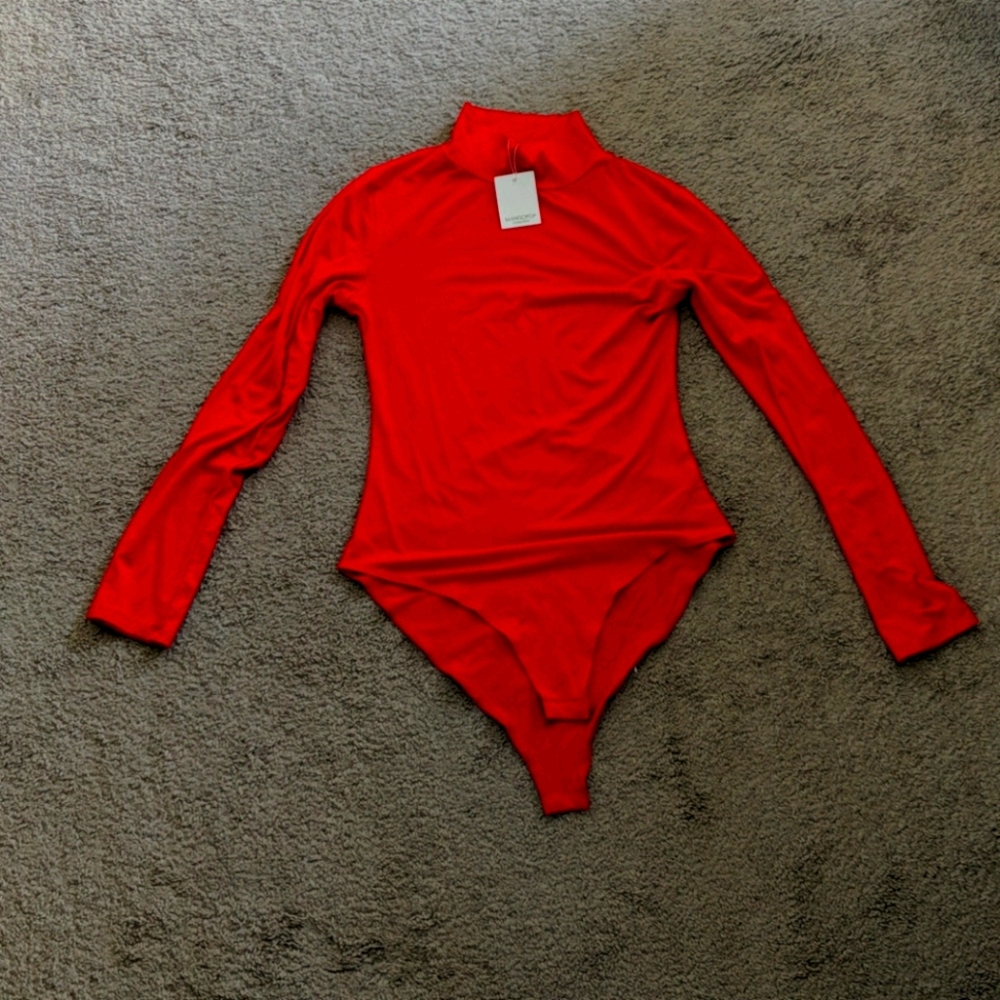 MangoPop Red Bodysuit